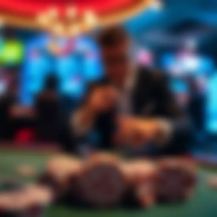 An illustration showing secure payment methods for online gaming