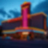 Exterior view of the Boomtown Hotel Casino showcasing its vibrant architecture