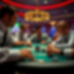 Dynamic gameplay scene showcasing Crazy 4 Poker