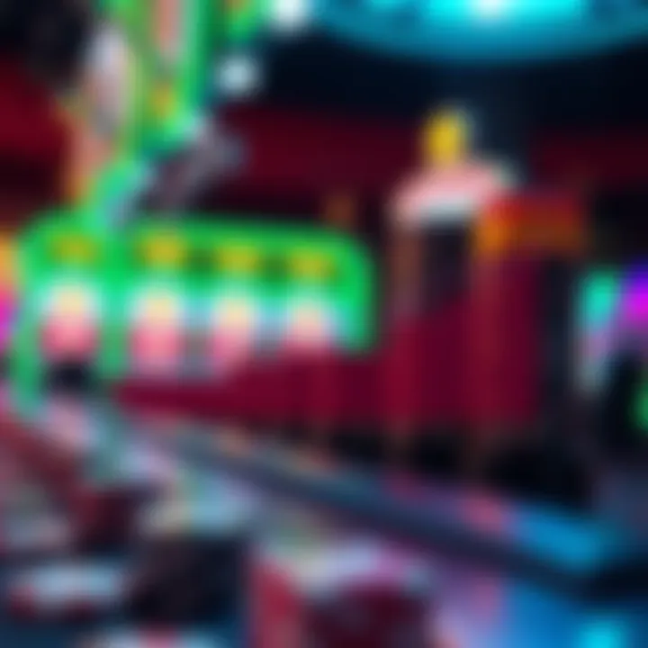 Graph showing trends in the gambling industry related to free-to-play games