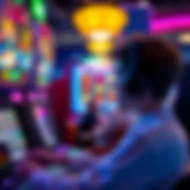 An abstract visualization of player psychology and engagement in mobile gaming