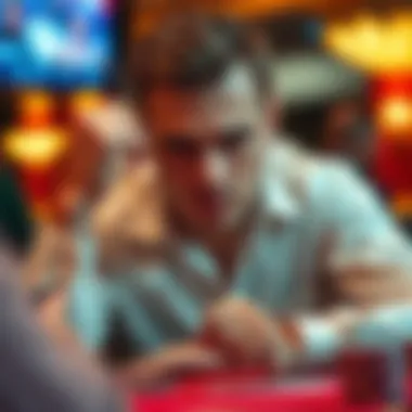 Strategic Thinking in One Card Poker Strategic analysis with a player contemplating their next move in one card poker