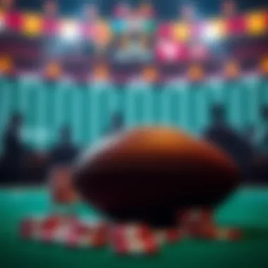 Visual representation of potential rewards in parlay betting