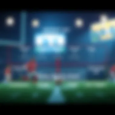 Diagram illustrating the structure of parlay football bets