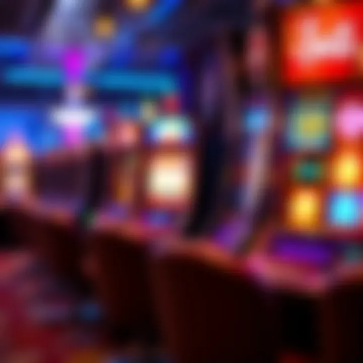 Elegant Slot Machine Interface An elegant slot machine interface showcasing user experience