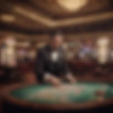 A historic photograph of a famous vintage casino