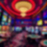 Luxurious gaming floor of Pearl Casino showcasing vibrant atmosphere