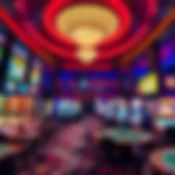 Luxurious gaming floor of Pearl Casino showcasing vibrant atmosphere