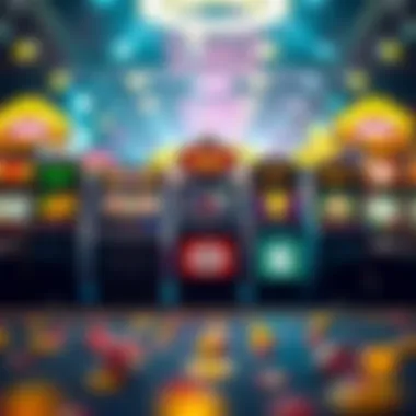 An infographic illustrating the evolution of slot machines from mechanical to digital.