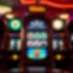 A vintage slot machine showcasing classic symbols and design.