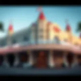 Exterior view of White Castle Casino showcasing its architectural design