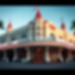 Exterior view of White Castle Casino showcasing its architectural design