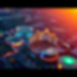 Aerial view of Winstar World Casino showcasing its grandeur