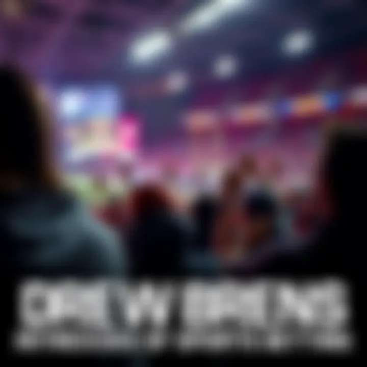 Passion of the Fans A group of fans cheering at a sports event