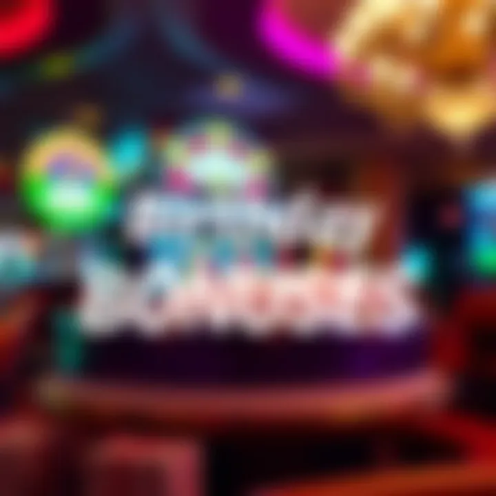 Exclusive birthday bonuses displayed on a vibrant background