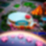 Aerial view of Gila River Casino showcasing its vibrant exterior and surrounding landscape