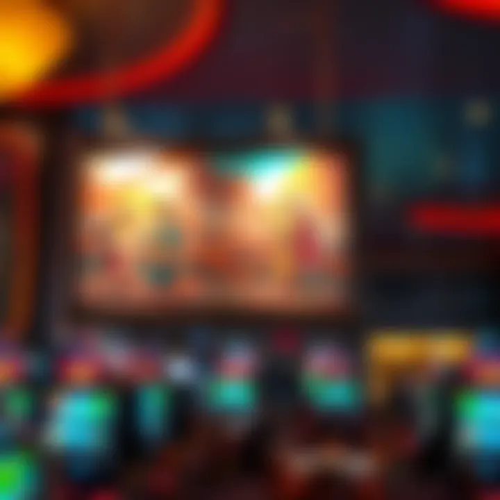 Cultural artwork displayed within the casino, reflecting local heritage and history