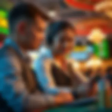 A professional customer service representative assisting a player