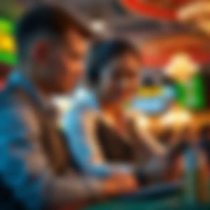 A professional customer service representative assisting a player