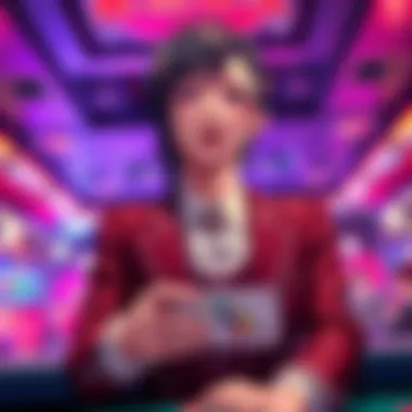 Artistic representation of the anime's unique style and vibrant aesthetics