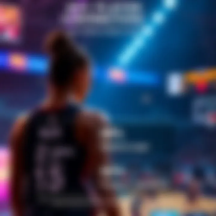 Key player statistics highlighting individual contributions to the team