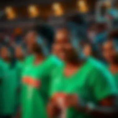 Celebrating the Las Vegas WNBA team's community engagement initiatives