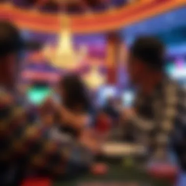 Community event hosted by Laumeier Casino illustrating local engagement