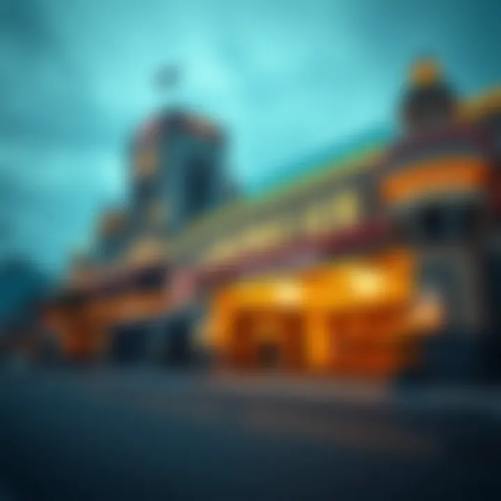 Exterior view showcasing the architectural beauty of Laumeier Casino