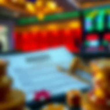 Legal documents representing gambling regulations