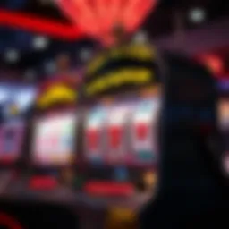 Winning casino slot machine
