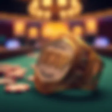 Iconic WSOP bracelet symbolizing victory