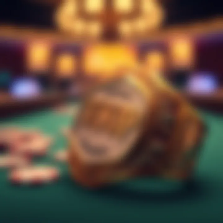 Iconic WSOP bracelet symbolizing victory