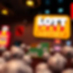 An overview of state borders with lottery symbols