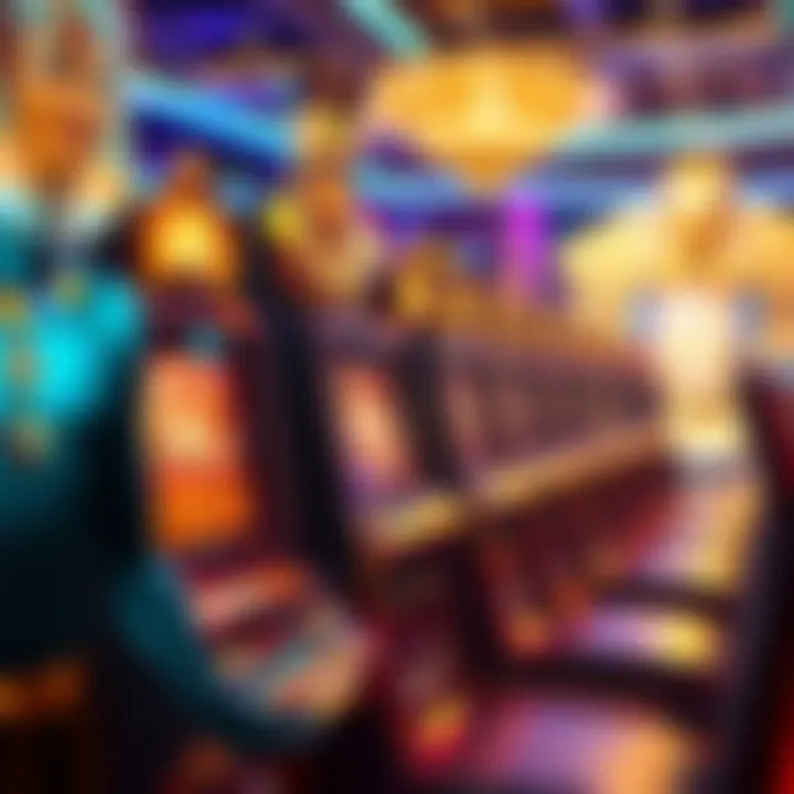 Detailed view of unique slot machines inspired by Ancient Egypt