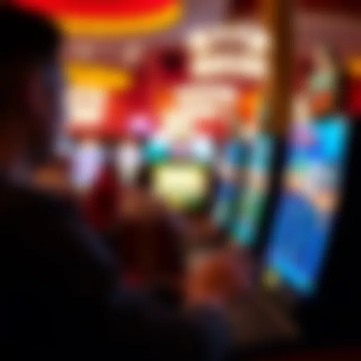 Player enjoying a game on the Odawa Casino app