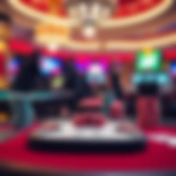 Variety of games available in online casinos