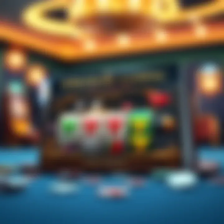 Strategic Insights for Slot Gaming A strategic guidebook with symbols of slot gaming elements