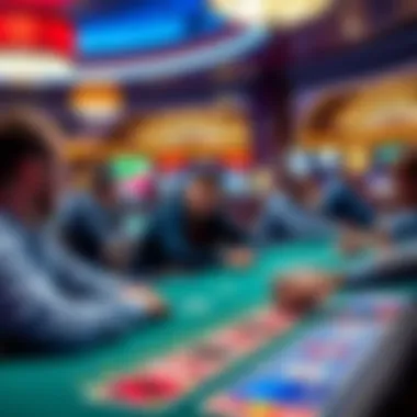 Exciting Table Games at Oxford Casino Players enjoying table games at Oxford Casino