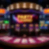 Overview of Party Casino NJ's gaming interface