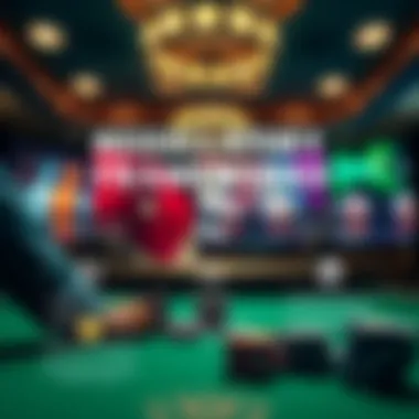 Infographic depicting regulatory frameworks in gambling