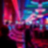 Vibrant Rocksino event atmosphere