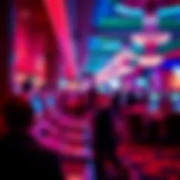 Vibrant Rocksino event atmosphere