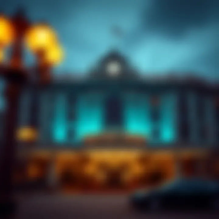 Historic Facade of the Casino Historic facade of Saratoga Springs Hotel and Casino