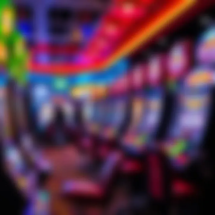 Exciting Slot Machines at Slot Stars Online Casino Vibrant casino games display featuring various slot machines