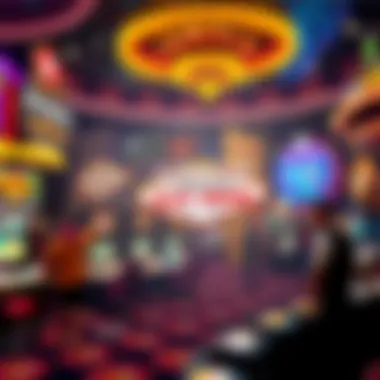 A collage of Slotomania's cultural impact on gaming in Las Vegas