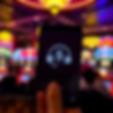 Customer support feature in the Soboba Casino app