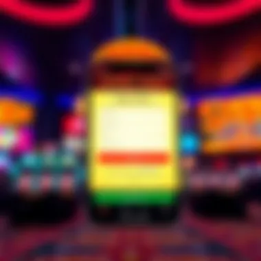 Illustration of the registration interface of the app