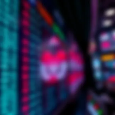 The Betting Landscape Close-up of sports betting odds on a digital screen