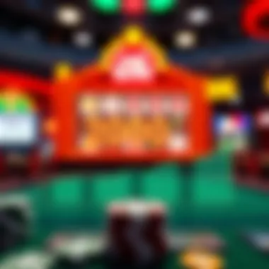 Graph showing trends in online slot gaming