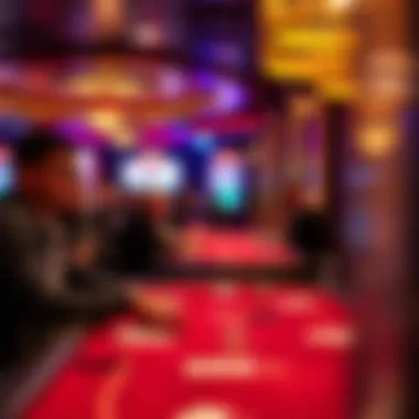 A lively table game atmosphere at Ilani Casino